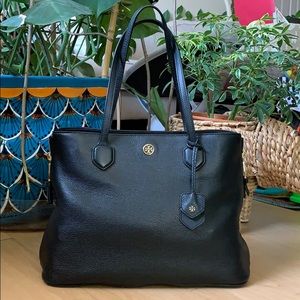 Tory Burch Robinson tote, pebbled leather